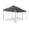 Easy-up tent zwart 3 x 6 meter