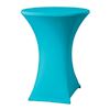 Statafel met stretch rok Turquoise