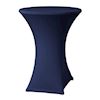 Statafel met stretch rok Navy