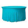 Dinertafel met plooi rok Turquoise