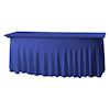 Buffettafel met plooi rok Blauw