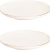 Dinerbord 27 cm Offwhite met een gouden rand