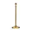 Afzetpaal Noblesse RVS Gold