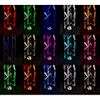 Set Draadloze Accu LED Uplight  8 x spot