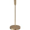 Kandelaar 1-armig goudkleurig H40 cm