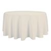 Tafelkleed Off White / Beige 330 cm Ø Tafelkleed Off White / Beige 330 cm Ø