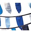 Vlaggenlijn blauw 10 meter