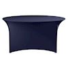 Dinertafel met stretch rok Navy