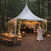 Pagodetent 5 × 5 meter – koppelbaar & inclusief opbouw Pagodetent 5 × 5 meter – koppelbaar & inclusief opbouw