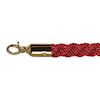 Luxe afzetkoord rood