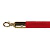 Velours afzetkoord rood