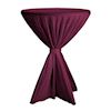 Statafel met Fiesta rok Bordeaux