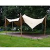 Stretchtent 6 x 10 meter zandkleur