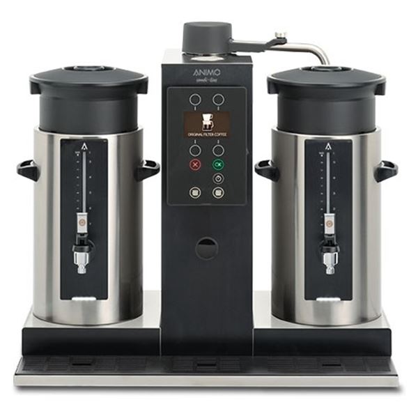 Koffiemachine 2 x 20 liter (380V)