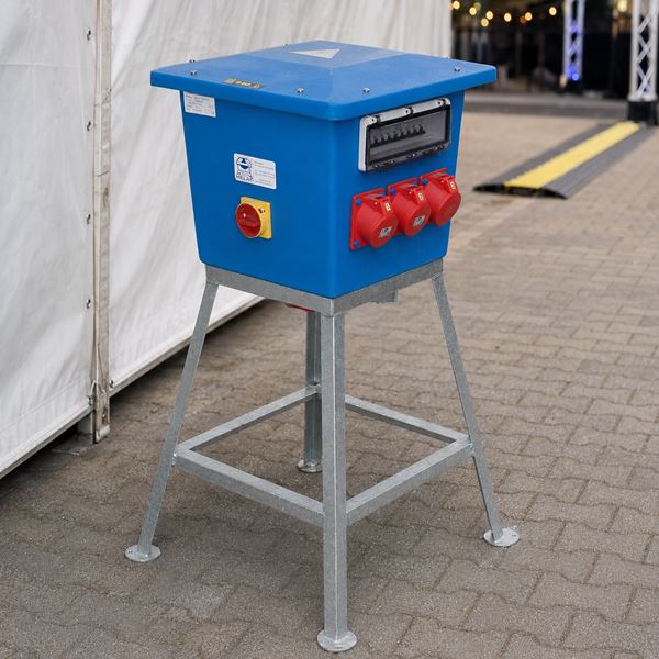Stroomverdeelkast 63A met doorlus