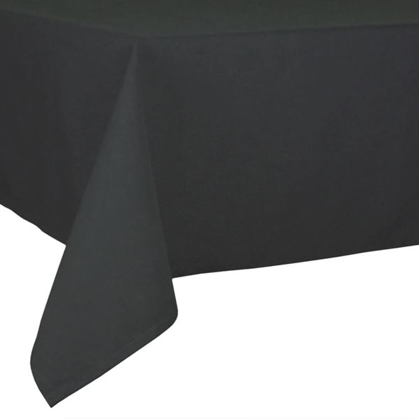 Tafelkleed Zwart 132 x 230 cm Tafelkleed Zwart 132 x 230 cm