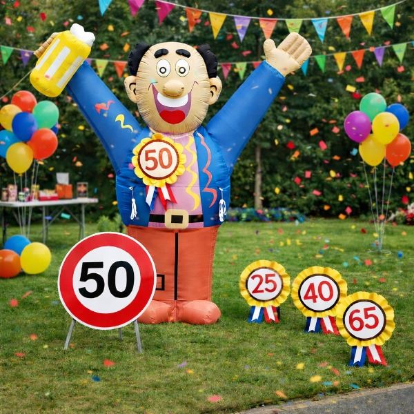 Opblaasbare Abraham Feestend 