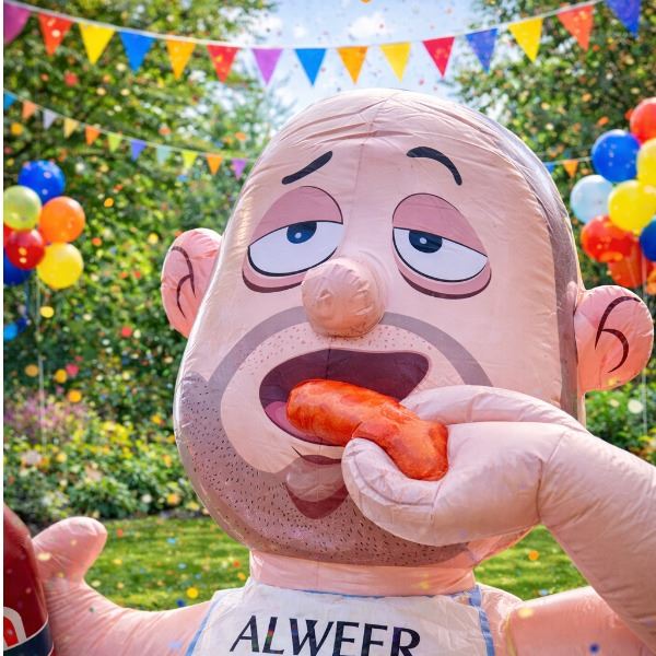 Opblaasbare Abraham Baby Opblaasbare Abraham Baby