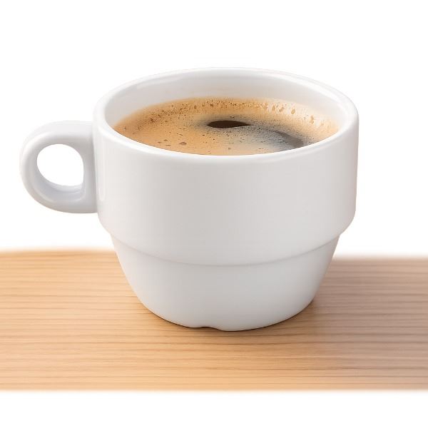 Wit koffiekopje 20 cl Wit koffiekopje 20 cl