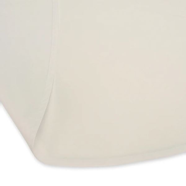 Tafelkleed Off White / Beige 330 cm Ø Tafelkleed Off White / Beige 330 cm Ø