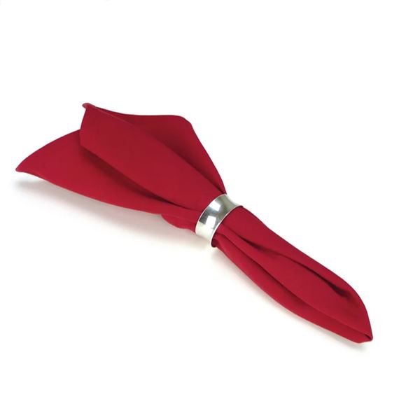 Tafelservet donkerrood 51 × 51 cm – per 10 stuks Tafelservet donkerrood 51 × 51 cm – per 10 stuks