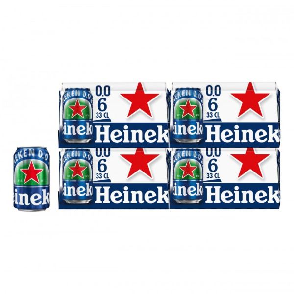 Tray Heineken bier 0.0