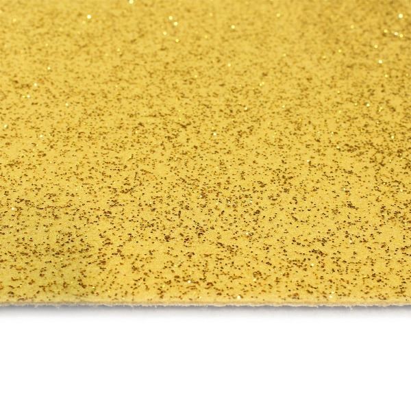 Gouden glitter loper 1 meter breed